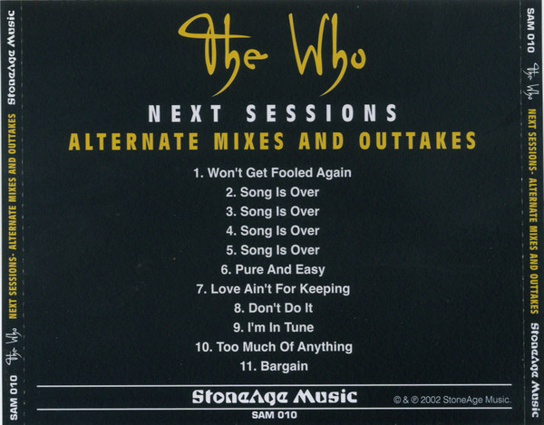 descargar álbum The Who - Next Sessions