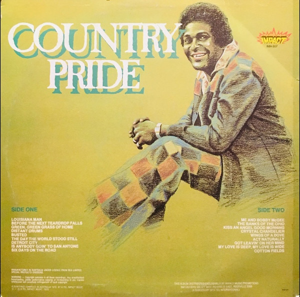 last ned album Charley Pride - Country Pride Charley Prides 18 Greatest