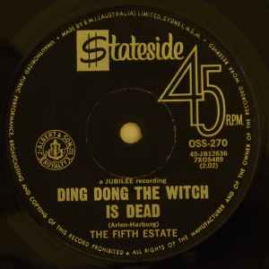 The Fifth Estate - Ding Dong The Witch Is Dead / The Rub-A-Dub album cover