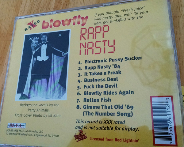 Album herunterladen Blowfly - Rapp Nasty