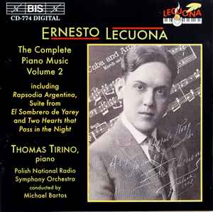 The Complete Piano Music Volume 2 Ernesto Lecuona (CD, Stereo) for sale