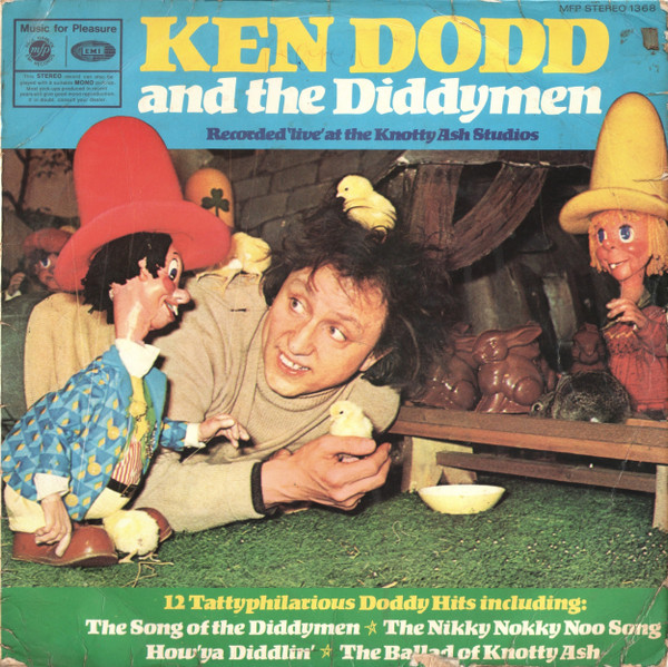 VINTAGE 1960’S/1970’S Ken Dodd'S diddymen DIDDY Uomini in plastica Figura ex negozio STO 