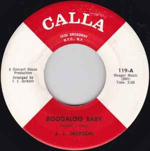 Boogaloo Baby / But It's Alright - J. J. Jackson