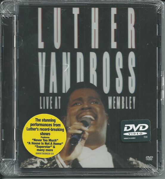 Luther Vandross – Live at Wembley (2000, DVD) - Discogs