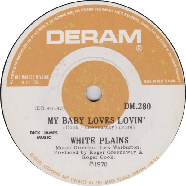 White Plains - My Baby Loves Lovin' | Releases | Discogs