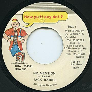 lataa albumi Jack Radics - MrMentionNever Get