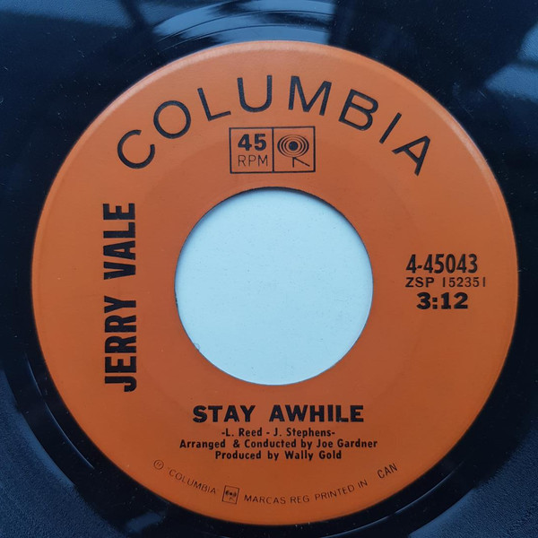 Album herunterladen Jerry Vale - Stay Awhile