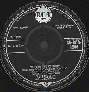 Elvis Presley - Wild In The Country