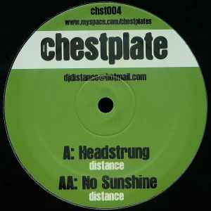 DJ Distance - Headstrung / No Sunshine album cover