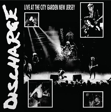 Discharge – Live At The City Garden New Jersey (1989, Red Clear