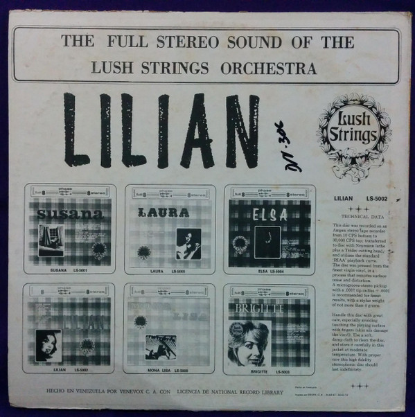 descargar álbum Lush Strings - Lilian