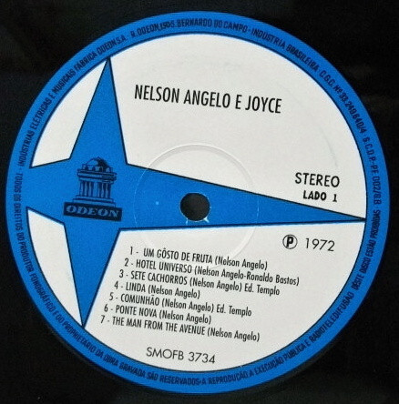 Nelson Angelo E Joyce - Nelson Angelo E Joyce | Releases | Discogs