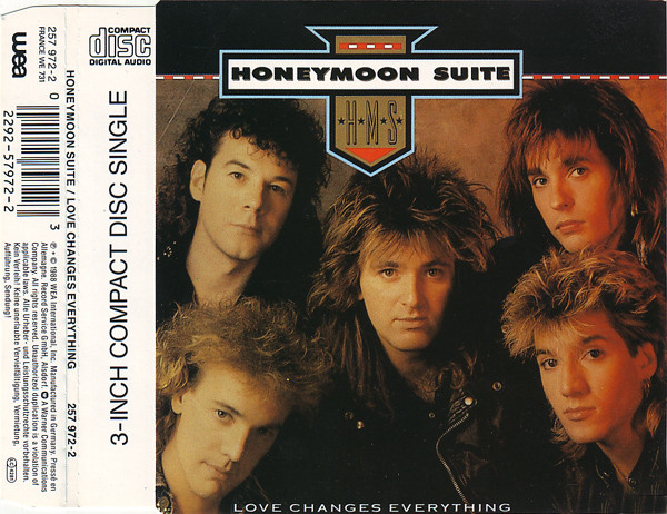 Honeymoon Suite – Love Changes Everything (1988, Vinyl) - Discogs