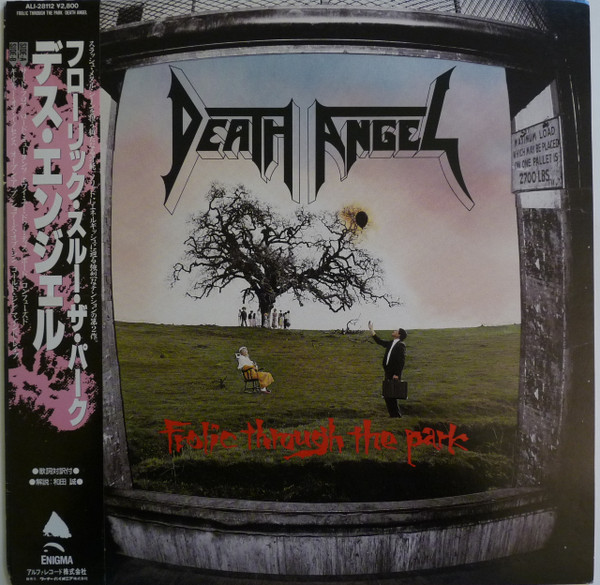 美盤 Death Angel / Frolic Through the Park 帯付き LP レコード ALI