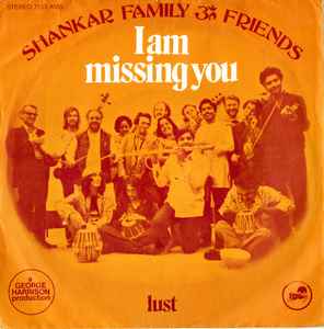 Ravi Shankar - I Am Missing You album cover