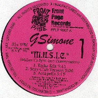 G. Simone – M.U.S.I.C. (Makes Us Sync Into Conversation) (1996