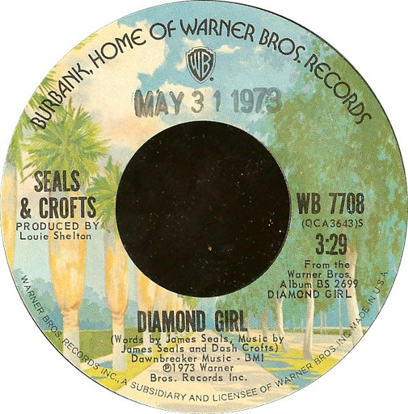 Seals & Crofts – 僕のダイアモンド・ガール = Diamond Girl (1973