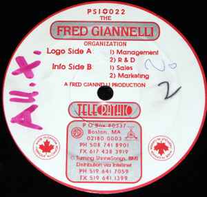The Fred Giannelli Organization (Vinyl, 12