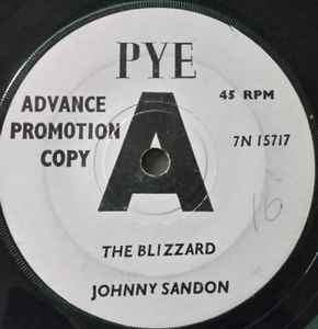Johnny Sandon - The Blizzard album cover