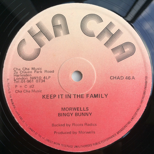 Morwells, Bingy Bunny – Keep It In The Family / Me And Jane (1982