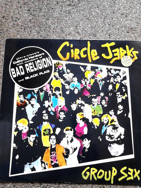 Circle Jerks Group Sex 1988 Red Vinyl Discogs