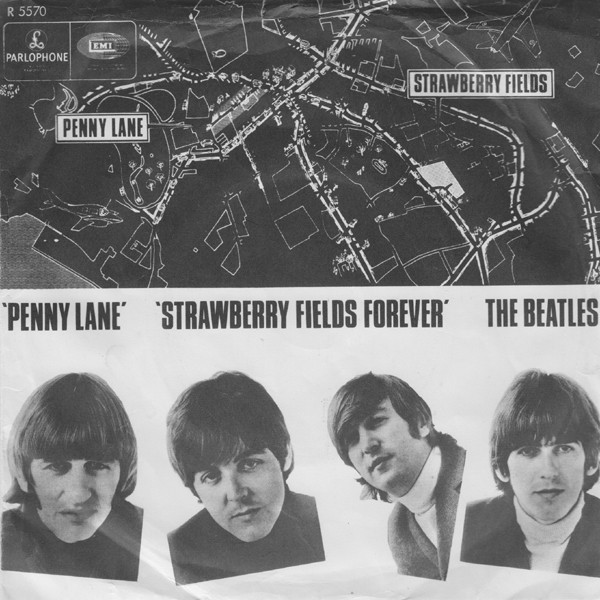 The Beatles – Strawberry Fields Forever / Penny Lane (1967, Solid