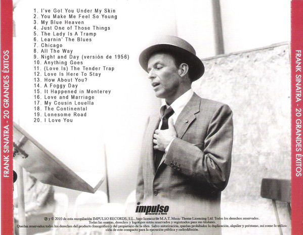 lataa albumi Frank Sinatra - 20 Grandes Éxitos