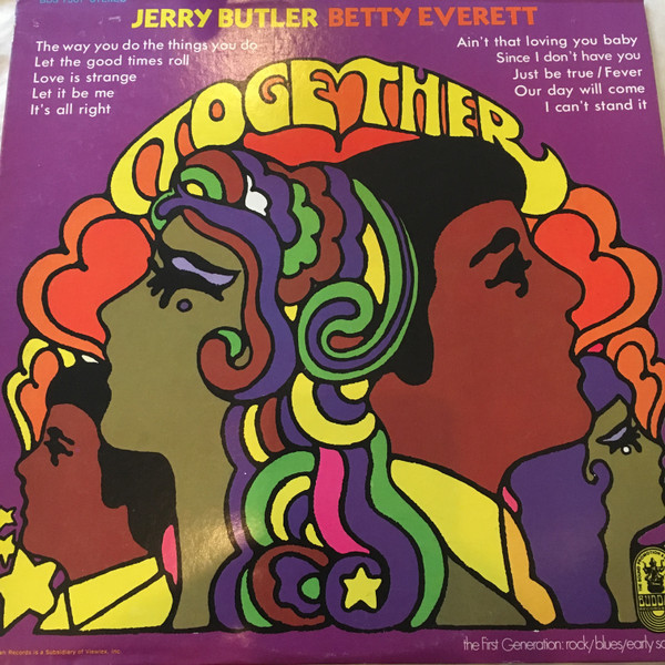 Jerry Butler & Betty Everett – Together (1969, Vinyl) - Discogs