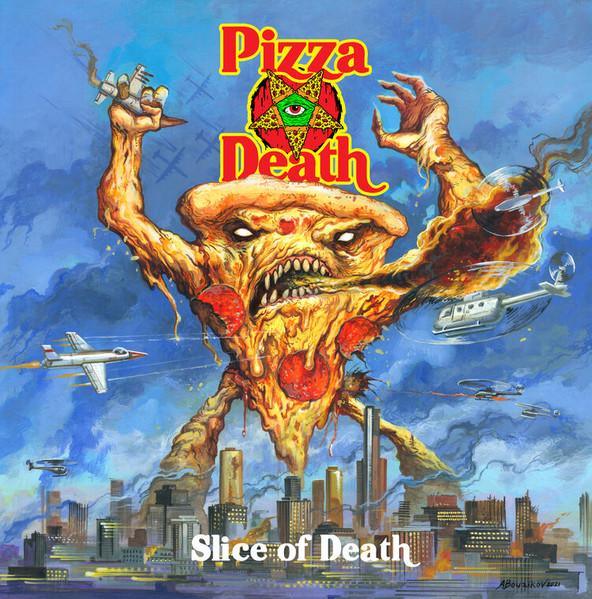 Pizza Death – Slice Of Death (2023, Slicezilla Smash Blue Swirl 
