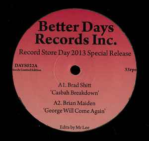 SpecialRelease  RECORD STORE DAY