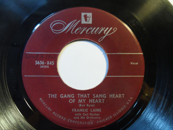 last ned album Frankie Laine - The Gang That Sang Heart Of My Heart