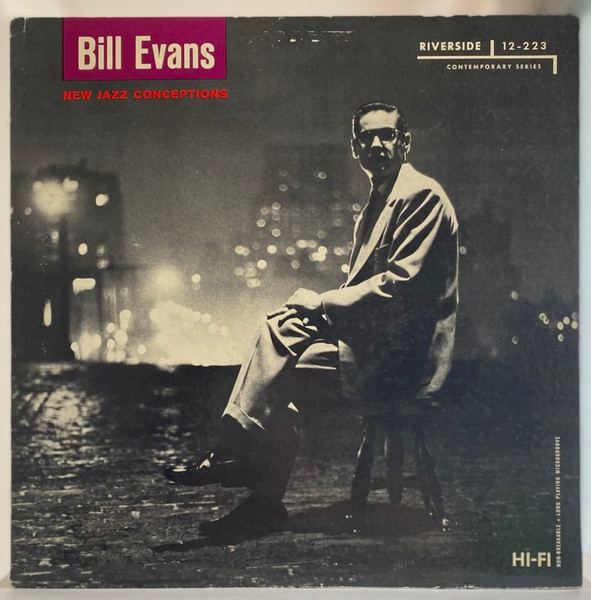 Bill Evans – New Jazz Conceptions (1982, Vinyl) - Discogs