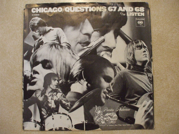 Chicago – Questions 67 And 68 (1969, Vinyl) - Discogs