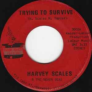 Harvey Scales - Trying To Survive / Bump Your Thang album cover