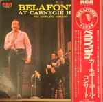 Cover of Belafonte At Carnegie Hall: The Complete Concert, 1974, Vinyl