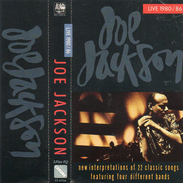Joe Jackson – Live 1980/86 (1988, Cassette) - Discogs