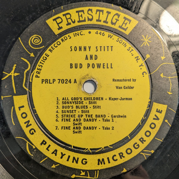 Sonny Stitt / Bud Powell / J.J. Johnson – Sonny Stitt / Bud Powell 