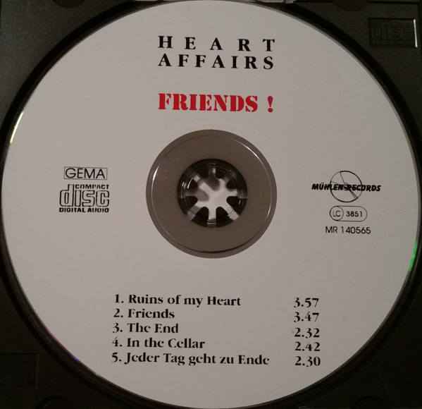 lataa albumi Heart Affairs - Friends