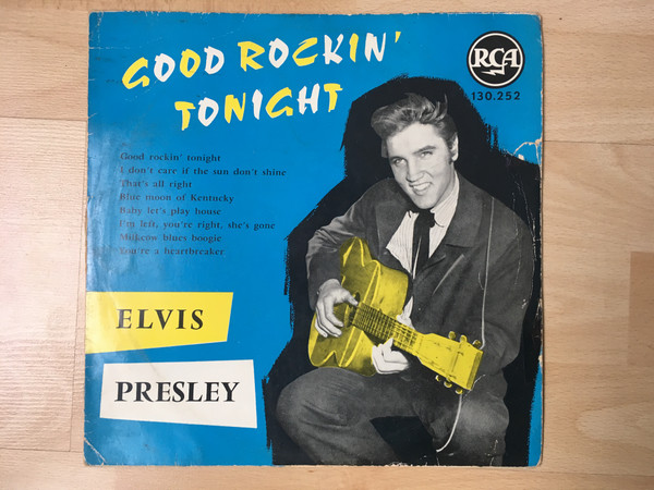 Elvis Presley – Good Rockin' Tonight (1983, Vinyl) - Discogs