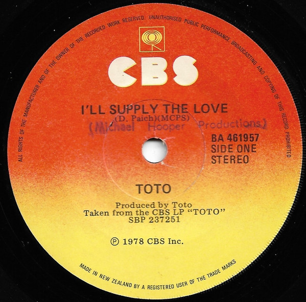 Toto I Ll Supply The Love Releases Discogs