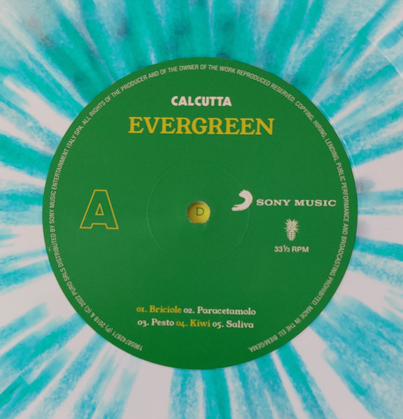 Calcutta – Evergreen (2022, Splatter White + Green Vinyl, Vinyl) - Discogs