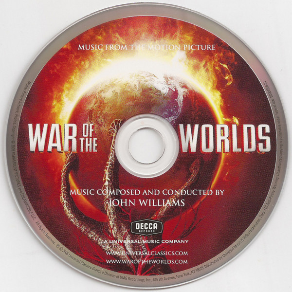 ladda ner album Download John Williams - War Of The Worlds Music From The Motion Picture album