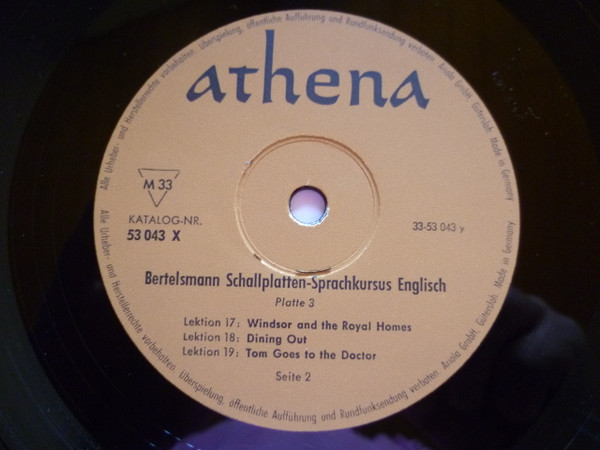 Album herunterladen Unknown Artist - Schallplatten Sprachkursus Englisch