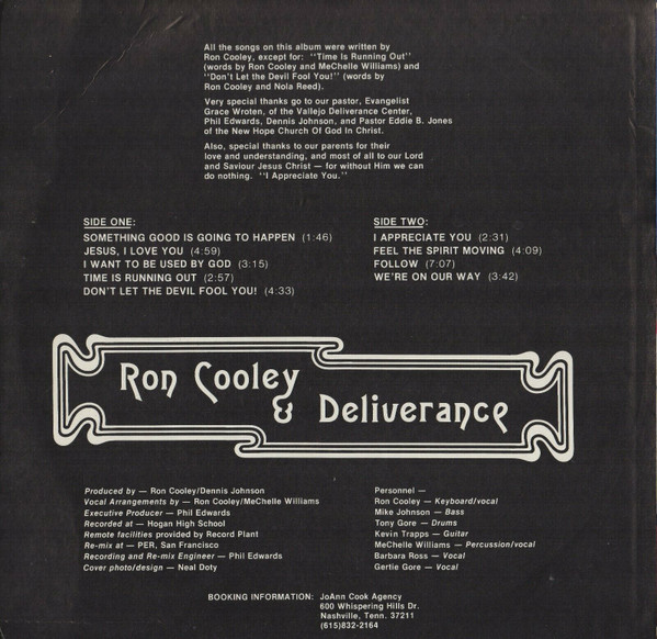 descargar álbum Ron Cooley & Deliverance - Ron Cooley Deliverance