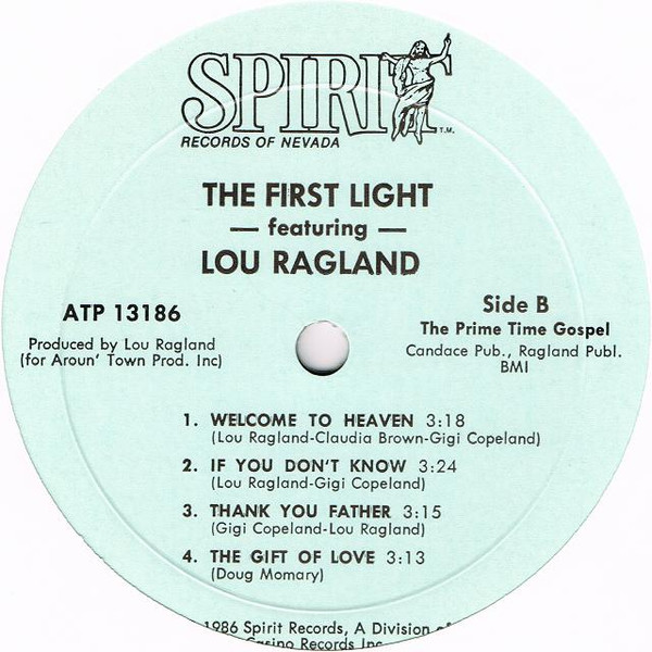 télécharger l'album The First Light featuring Lou Ragland - The Prime Time Gospel