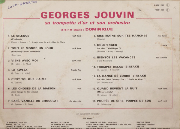 lataa albumi Georges Jouvin - Trompette DOr Relax