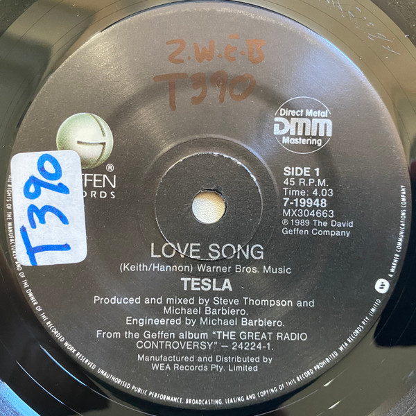 Tesla – Love Song (1990, CD) - Discogs