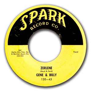 Gene & Billy - It's Hot / Zerlene album cover