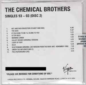 The Chemical Brothers Singles 93-03 レコード - 洋楽