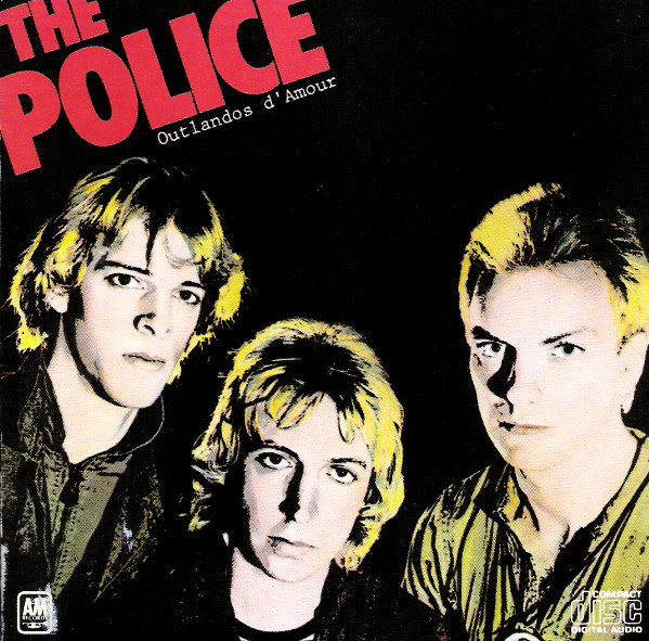 The Police – Outlandos D'Amour (1983, CSR Japan Press, CD 